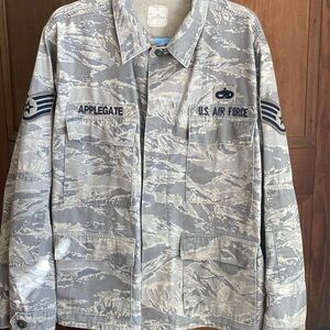 U.S. Air Force Military Camo Jacket. Sz 46 S.